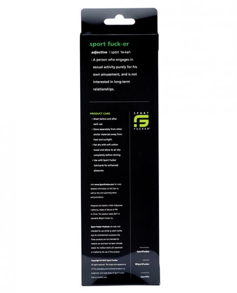 Sport F*cker 3 Way Black Cock, Ball Ring Sex Toy Product