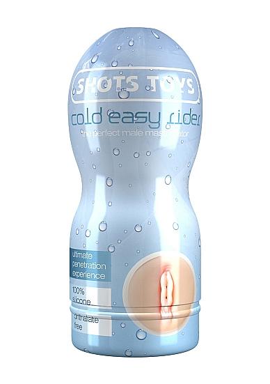 Easy Cold Rider Male Masturbator Vaginal Beige Sex Toy Product