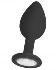 Ouch Regular Diamond Butt Plug Black Sex Toy Product