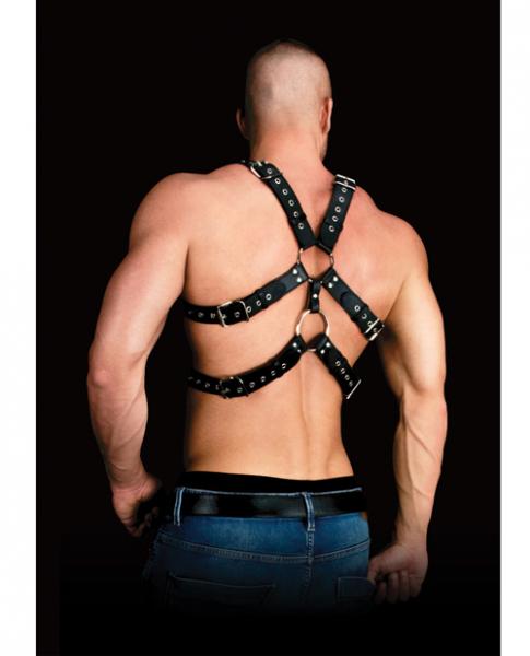 Andreas Masculine Masterpiece Body Harness Black Sex Toy Product
