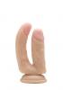Realrock 6.5 inches Realistic Double Cock Beige Sex Toy Product Image 1