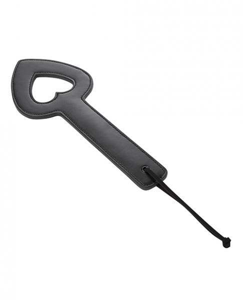 Sex & Mischief Shadow Heart Paddle Black Sex Toy Product