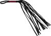 Sex & Mischief Red and Black Stripe Flogger 	 Sex Toy Product Image 1