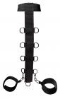 Manbound Neck & Wrist Restraint Black Sex Toy Product