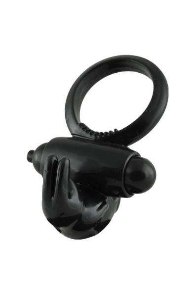 Malesation Vibro Rabbit Ring Black Sex Toy Product