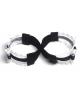 Tyes By Tara Lacing Love Tyecuffs Black Handcuffs Sex Toy Product Image 1