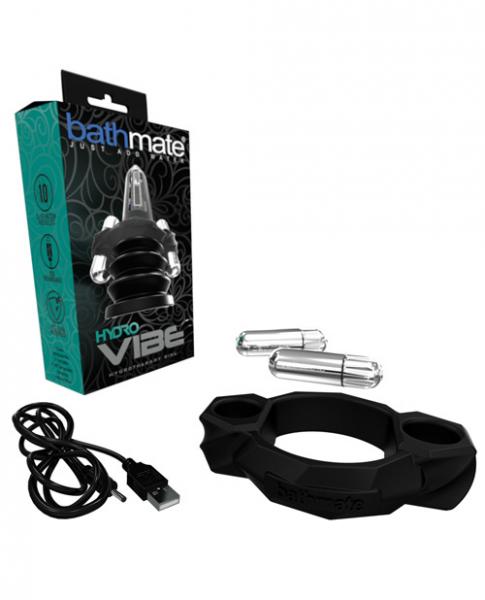 Bathmate Hydro Vibe Pump Vibrator Black Sex Toy Product