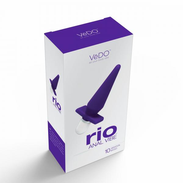 Rio Anal Vibe Into You Indigo Sex Toy Product