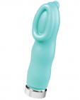 Luv Plus Rechargeable Clitoris Vibe Turquoise Blue Sex Toy Product