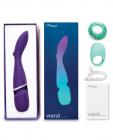 We Vibe Wand With 2 Attachments Purple Sex Toy Product