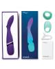We Vibe Wand With 2 Attachments Purple Sex Toy Product Image 1