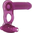 DP Fantasy Ring Purple Vibrating Ring Sex Toy Product