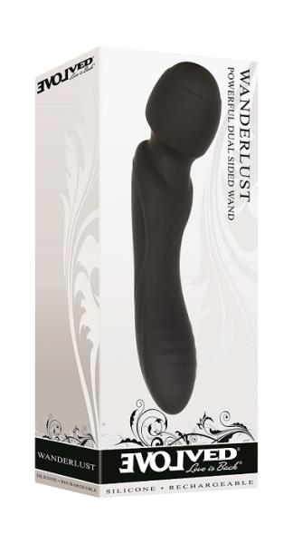 Wanderlust Dual Sided Wand Black Sex Toy Product