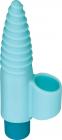 Unicorn Power Bullet Vibrator with Finger Sleeve Teal Sex Toy Product