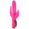 Alexis Texas Double Penetration Rabbit Vibrator With Rotating Beads Pink Sex Toy Product Image 1