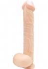 Bonnie Rotten Monster Cock With Balls 14 Inches Beige Dildo  Sex Toy Product