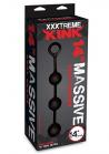Xxxtreme Kink Massive Silicone Anal Beads Black 14 Inch  Sex Toy Product