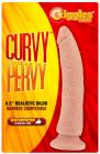 Curvy Pervy 9" Realistic Dildo Sex Toy Product