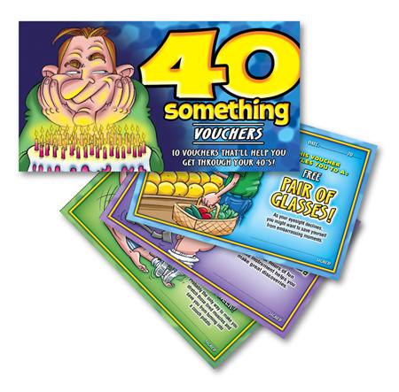 40 Something Men Vouchers Sex Toy Product