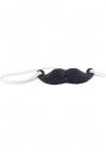 Mustachio Vibrating Silicone Mustache - Black Sex Toy Product