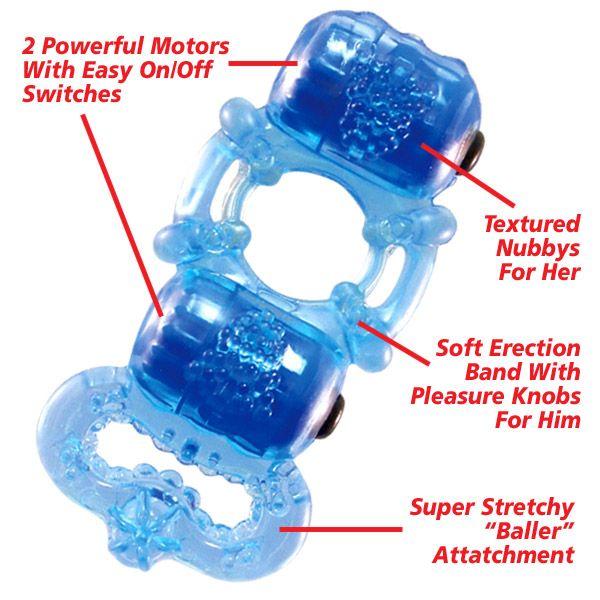 Screaming O Trio - Triple Pleasure Ring Sex Toy Product