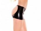 Kitten Wet Look Spanky Skirt - Black O/S	 Sex Toy Product