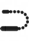  Booty Beads Vibrating Waterproof Anal Beads 9.5" - Black	 Sex Toy Product