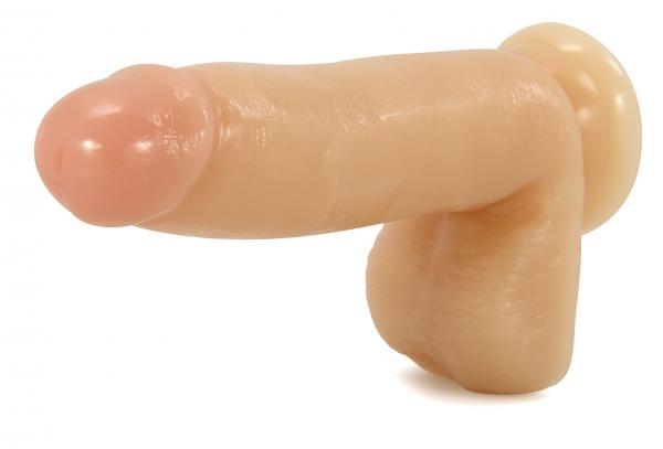 The Surfer Dude with Suction Cup Beige Dildo Sex Toy Product