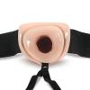 Dr. Skin 6 inches Hollow Strap On Beige Sex Toy Product Image 2