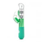 Luxe Emerald G Rabbit Vibrator Green Sex Toy Product
