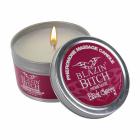 Blazin Bitch Pheromones Soy Massage Candle 4 ounces Sex Toy Product