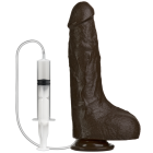 Squirting Realistic Black Dildo Sex Toy Product