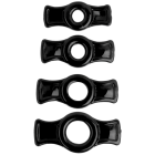 Titanmen Tools C Ring Set - Black Sex Toy Product