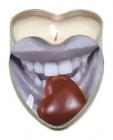Edible Heart Candle - Chocolate Sex Toy Product