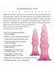 Fun Jelly Butt Plugs Pink Set of 2 Sex Toy Product Image 4