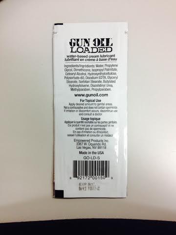 Gun Oil Loaded .17 oz Sex Toy Product