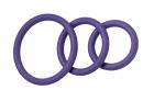 Nitrile C Ring Set - Purple Sex Toy Product