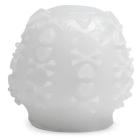 Tokidoki Textured Pleasure Cup Crossbones Clear Sex Toy Product