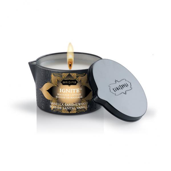 Kama Sutra Massage Candle Vanilla Sandalwood Sex Toy Product