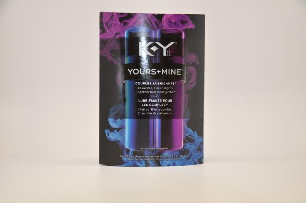 K-Y Yours And Mine Couples Lubricant Sex Toy Product