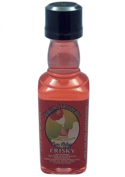 Love Lickers Flavored Warming Oil - Virgin Strawberry 1.76 Ounce	 Sex Toy Product