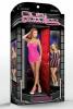 Club Seamless Neon Tube Dress & G-String Pink O/S Sex Toy Product Image 3