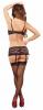 Luv Lace Bra, Garter Skirt & G-String Black S/M  Sex Toy Product Image 2