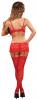 Luv Lace Bra, Garter Skirt & G-String Red S/M  Sex Toy Product Image 2