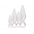 Jolie Trainer Kit Anal Plugs 4 Pieces Clear Sex Toy Product