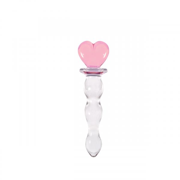 Crystal Heart Of Glass Wand and Vase - Pink	 Sex Toy Product