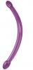 Double Trouble Slender Bender 17 inches Purple Dildo Sex Toy Product Image 1