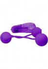 Real Skin Ben Wa Balls Vibrating Purple Sex Toy Product