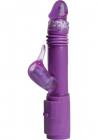 Daffy The Deep Stroker Thrusting Vibrator - Purple Sex Toy Product