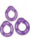 All American Triple Rings - Purple Sex Toy Product